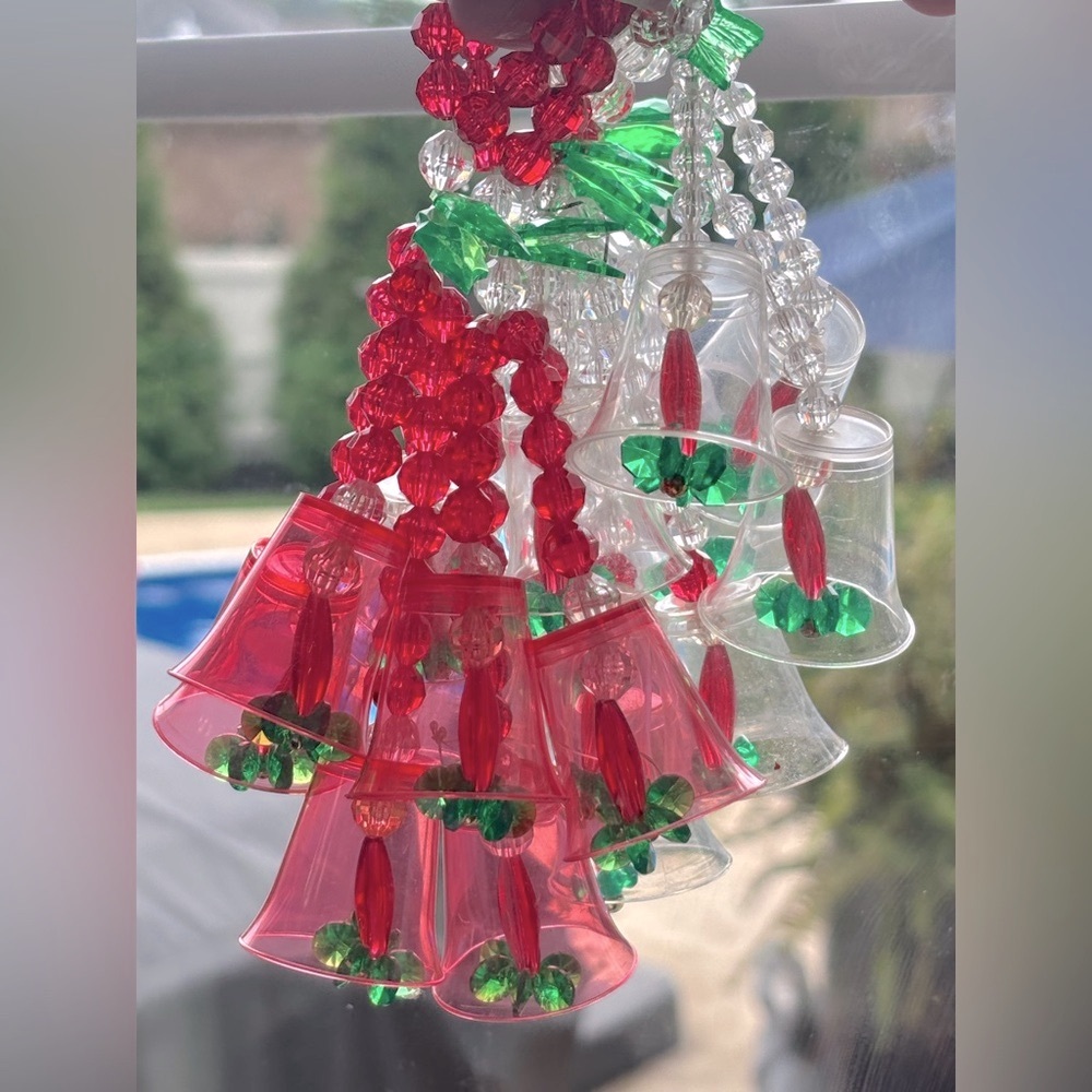 25 Vintage Kitschy Christmas Ornaments. Holiday | Beaded | 3-Bell | Plastic 70’s